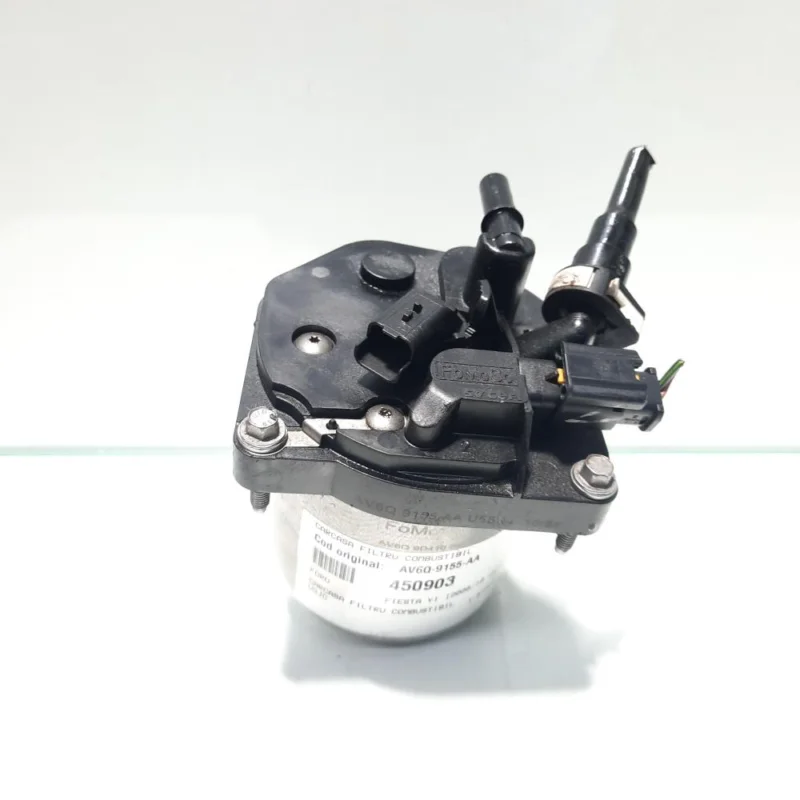 Carcasa filtru combustibil, Ford Fiesta 6, 1.5 TDCI, UGJC, cod AV6Q-9155-AA (id:464382) Reducere specială
