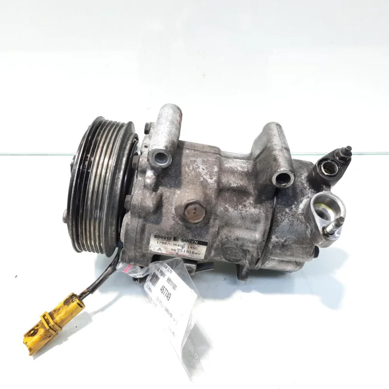 Compresor clima, cod 9655191680, Peugeot 307, 1.4 HDI, 8HX (idi:467749) Preț mic