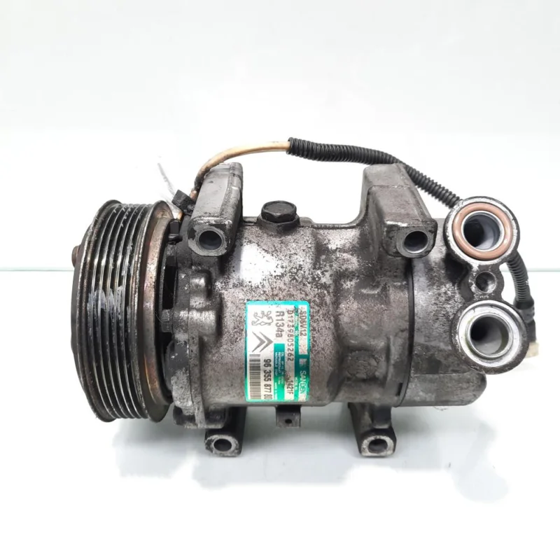 Plată securizată Compresor clima, cod 9635587780, Peugeot 307 Break, 2.0 HDI, RHS