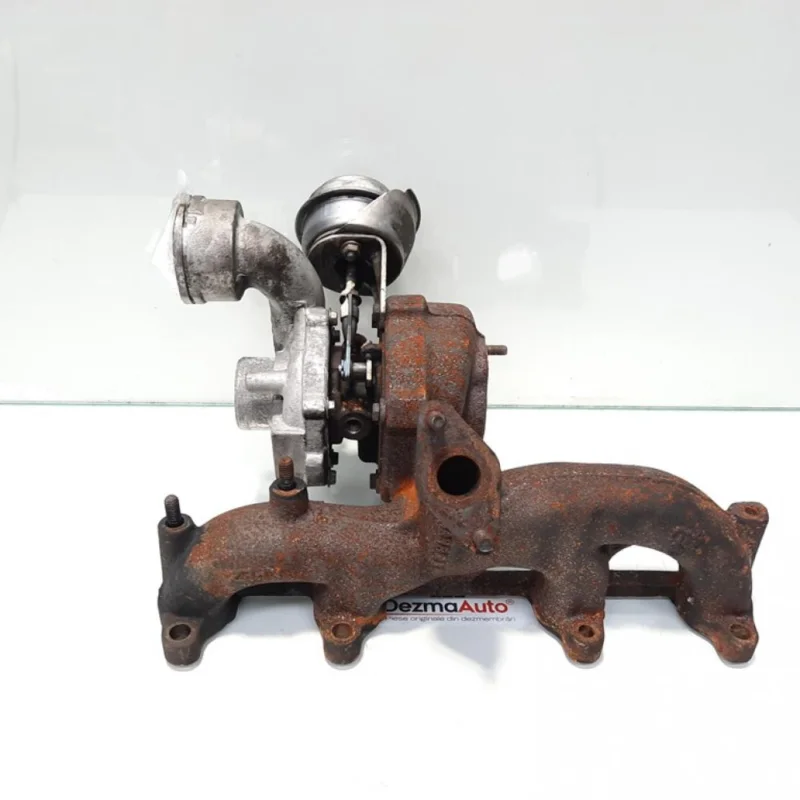 Turbosuflanta, cod 038253016F, VW Polo sedan (9N), 1.9 TDI, ASZ Livrare expres