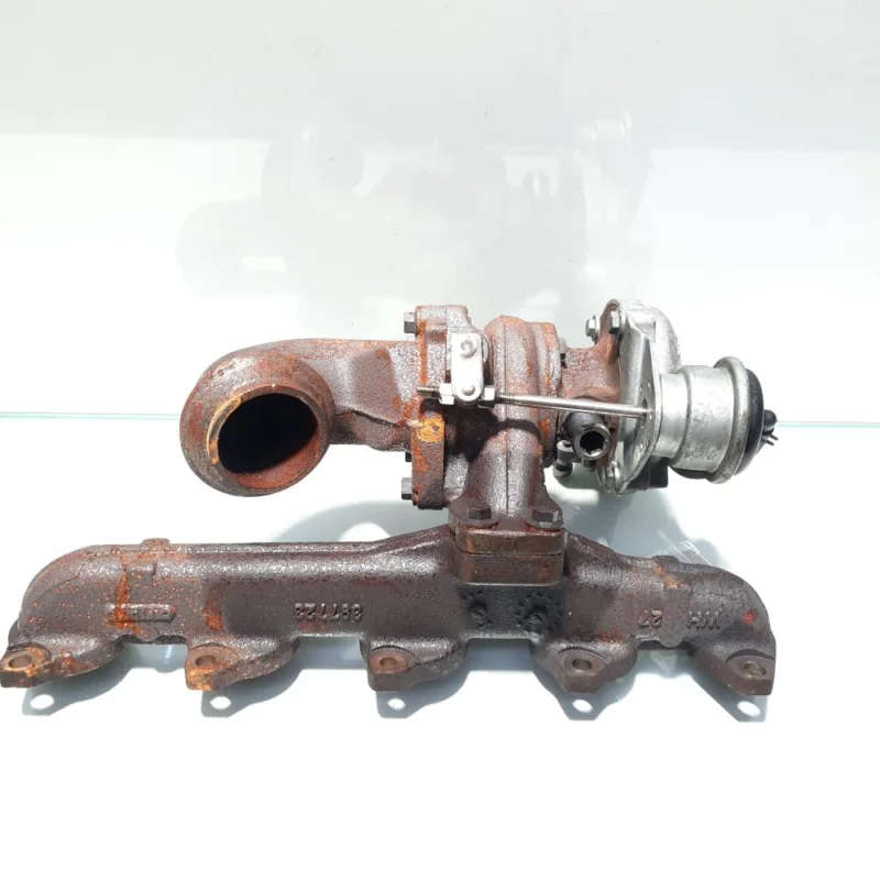 Turbosuflanta, Peugeot 206+ (II), 1.4 HDI, 8HZ, 50 kw, 68 cp, cod 54359710009 Preț mic