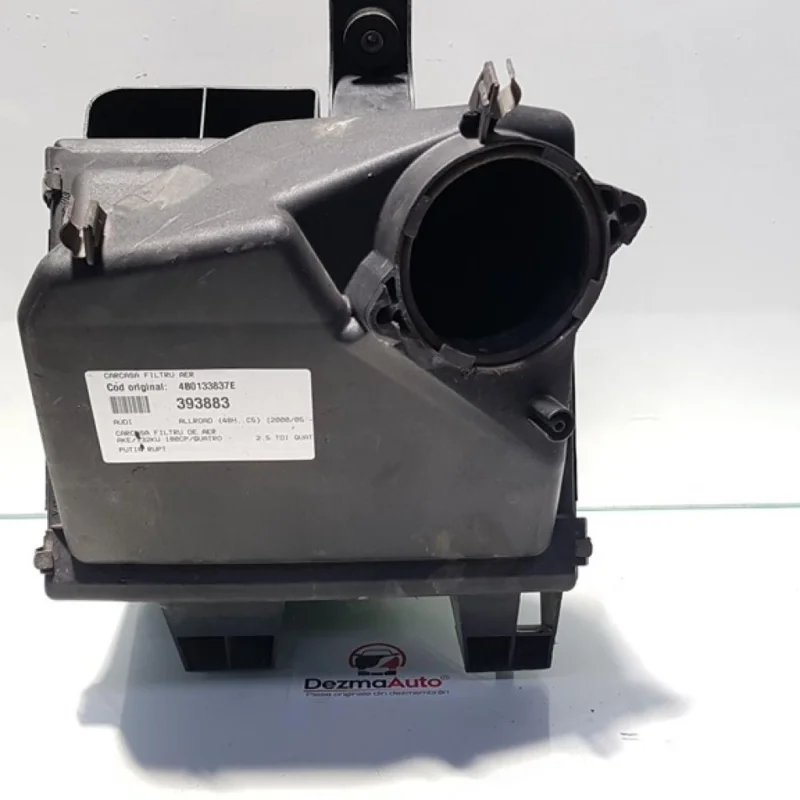 Carcasa filtru aer, Audi A4 (8E2, B6) [Fabr 2000-2004] 2.5 tdi, AKE, 4B0133837E Ultima șansă