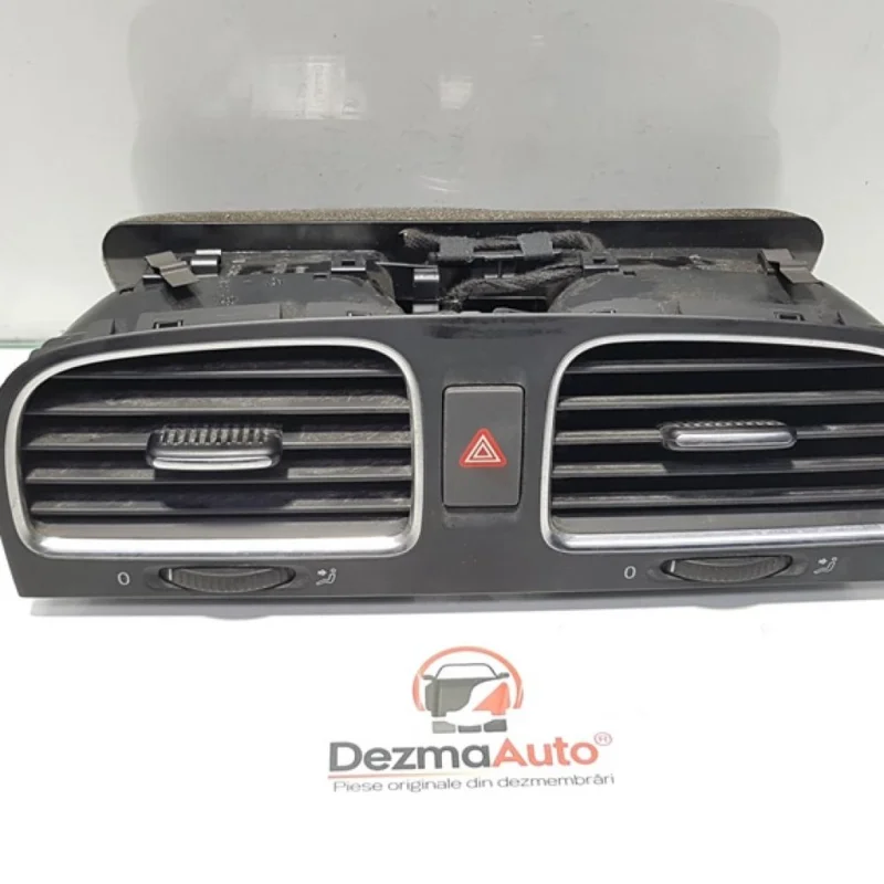 Cumpărături sigure Grila aer bord centrala, cod 5K0819728N, Vw Golf 6 (id:404606)