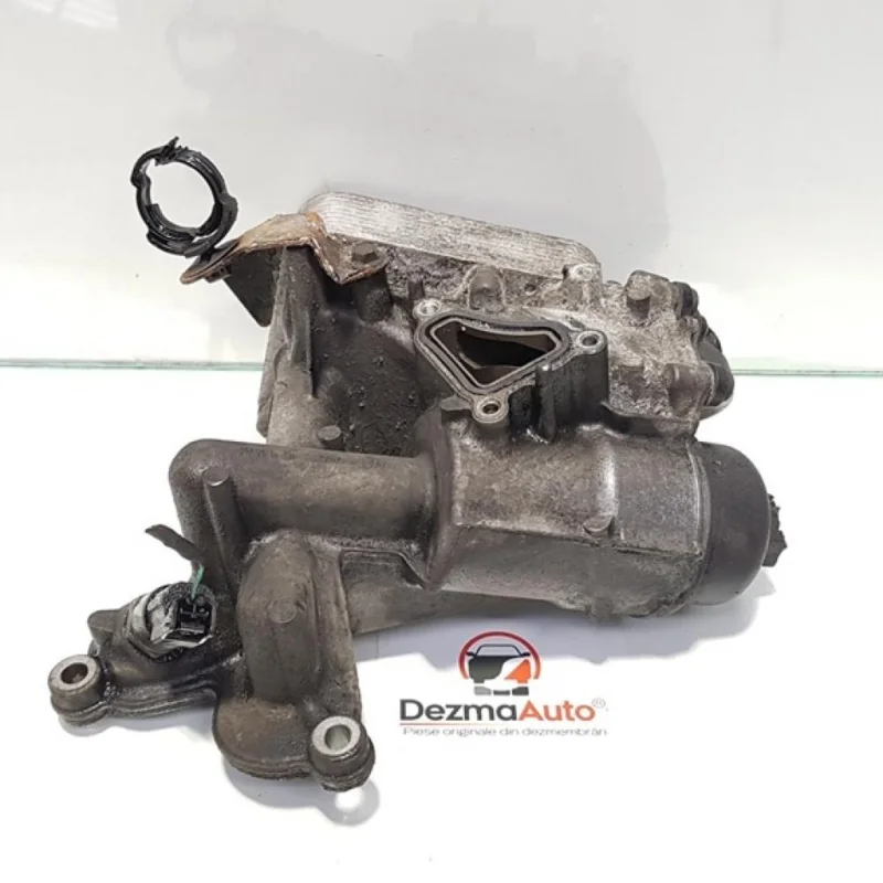 Carcasa filtru ulei cu racitor ulei, Renault Megane 2, 2.0 dci, M9RA700, 8200781898 Preț mic