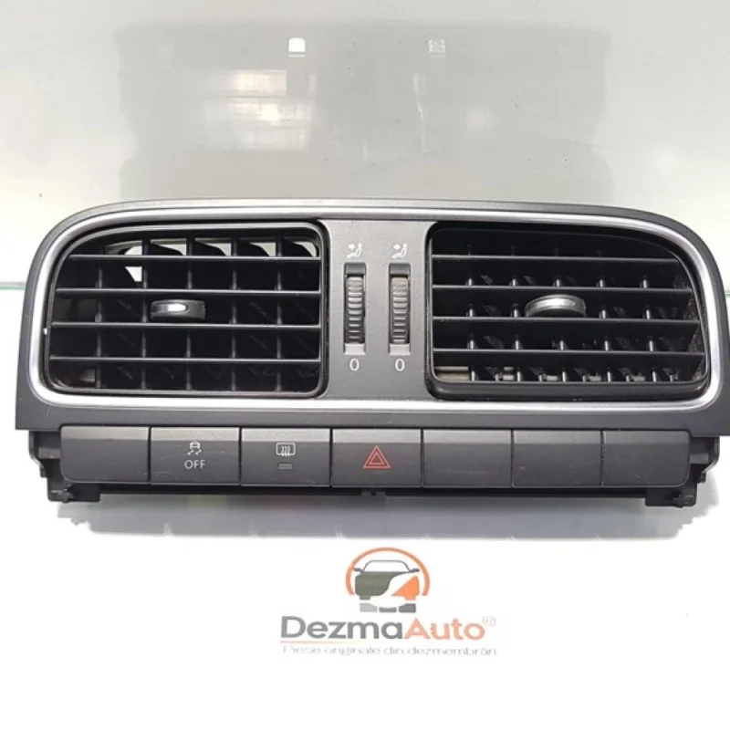 Plată sigură Grila aer bord centrala, cod 6R0819728, Vw Polo (6R) (id:396694)