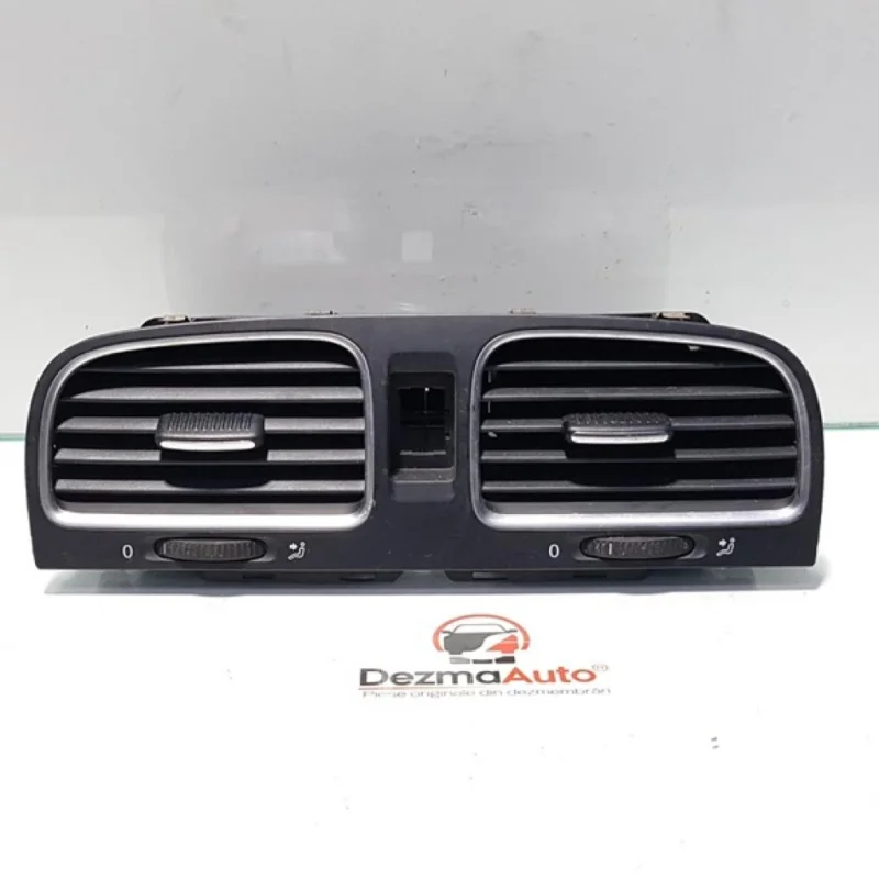 Grila aer bord centrala, cod 5K0815736D, Vw Golf 6 (5K1) (id:393989) Noutate