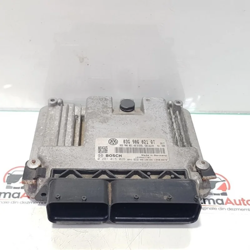 Calculator motor, Skoda Superb II (3T4) 2.0 tdi, BMP, cod 03G906021QT, 0281015026 (id:186006) Cumpără acum