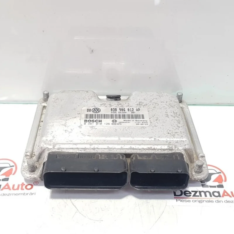 Calculator motor, Vw Golf 4 (1J1) 1.9 tdi, ASV, cod 038906012AP, 0281010126 (id:110747) Ultima șansă