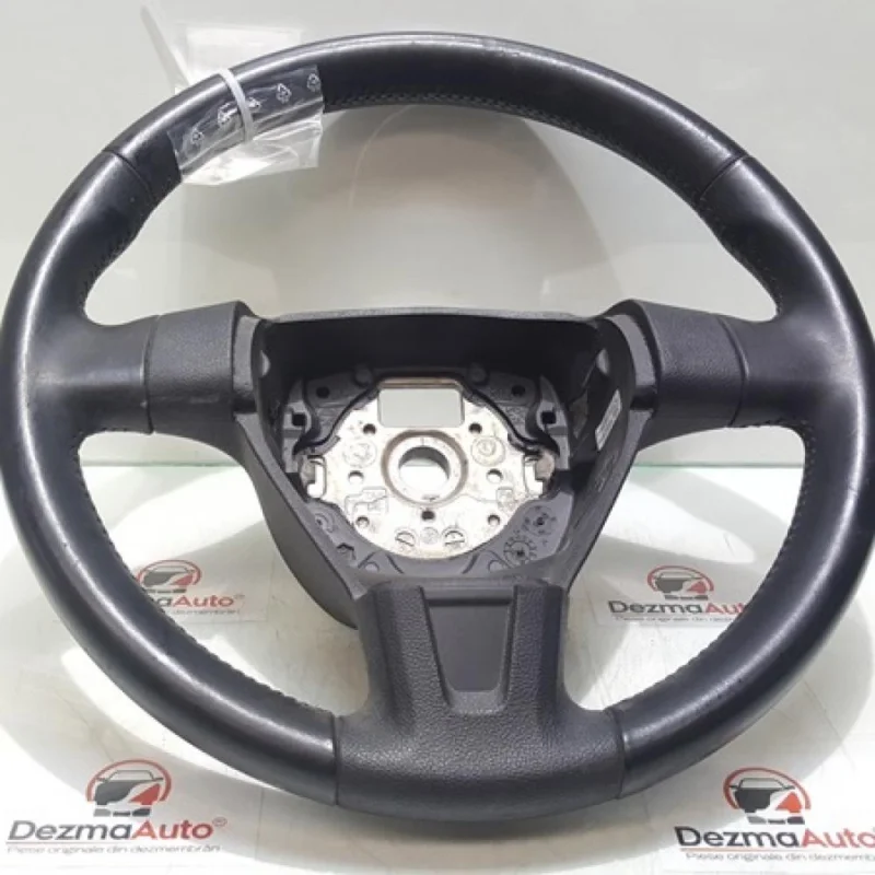 Cumpără online Volan piele 5J0419091, Skoda Fabia 2 (5J) (id:336259)