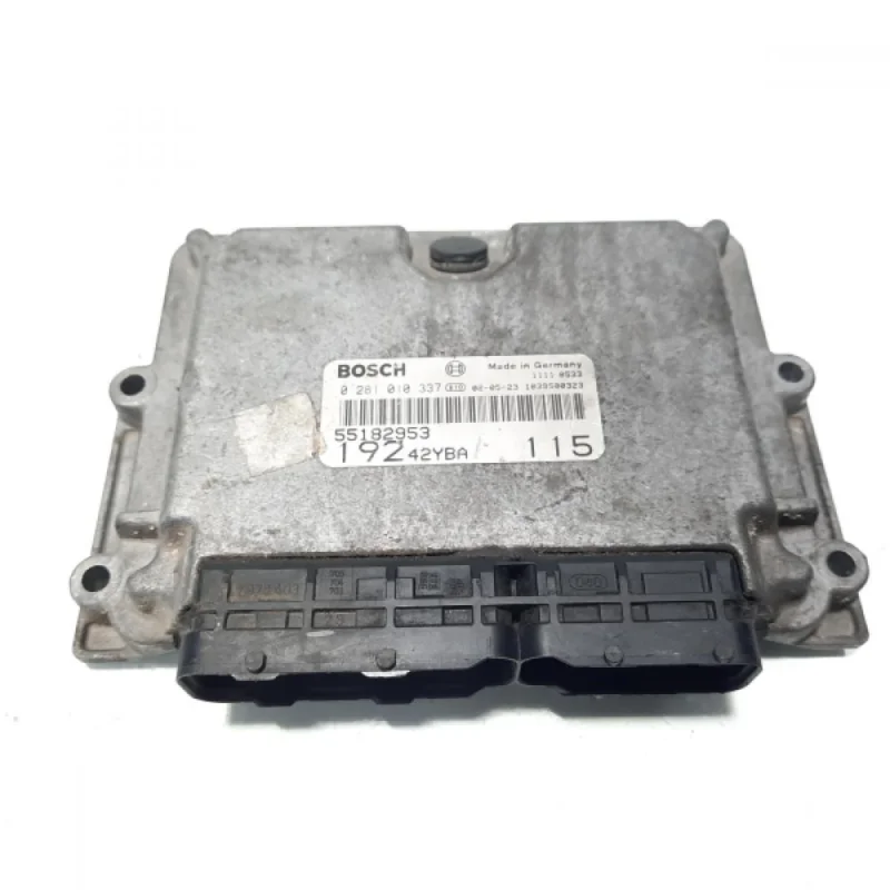 Calculator motor ECU, 55182953, Fiat Stilo (192), 1.9 M-Jet, 192A1000 (id:330290) Preț promoțional